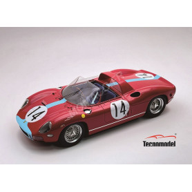 FERRARI 330P 14 HILL/BONNIER CONCESSIONNAIRE MARANELLO 24H DU MANS 1964