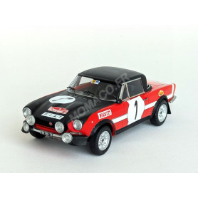FIAT 124 SPORT SPIDER 1 HAKAN LINDBERG/HELMUT EISENDLE RALLYE D'AUTRICHE 1972