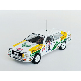 AUDI QUATTRO COUPE 9 ARMIN SCHWARZ/HANS-JOACHIM HÖSCH RALLYE DU HUNSRÜCK 1987