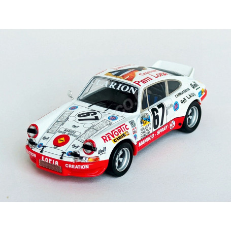 PORSCHE 911 CARRERA RSR 67 WILLIAM VOLLERY/ERIC CHAPUIS/ROGER DORCHY 24H DU MANS 1974
