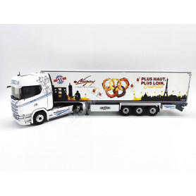 SCANIA 500S SEMI FOURGON "TRANSPORTS BLANC NIGAY JO 2024"