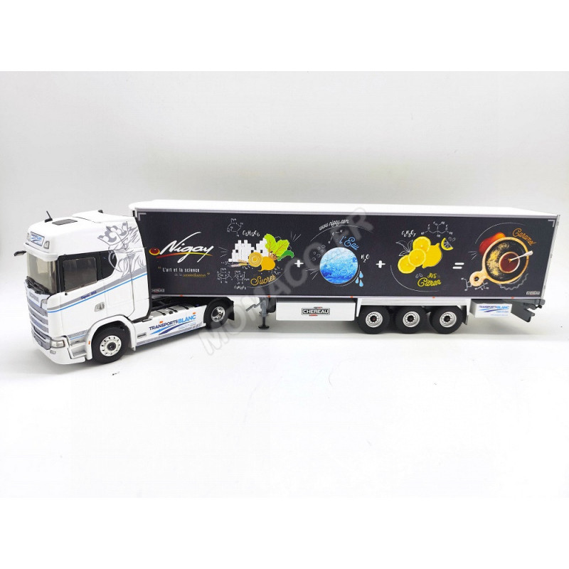 SCANIA S500 SEMI Frigo Transports BLANC 65 ANS EUR 148,93 - FR