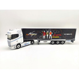 SCANIA 500S SEMI FRIGO CHEREAU "TPS BLANC NIGAY LES EXPERTS"