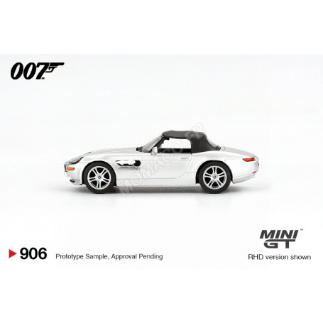 BMW Z8 "JAMES BOND 007 - LE MONDE NE SUFFIT PAS (1999)" (BLISTER EDITION FRANCAISE) (EPUISE)