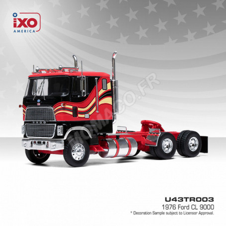 FORD CL 9000 1976 ROUGE/NOIR