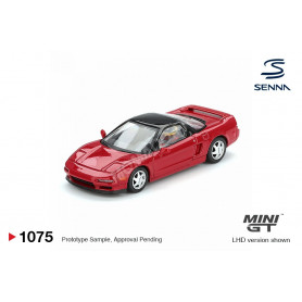 HONDA NSX PROTOTYPE MIDSHIP SPORTS "AYRTON SENNA" 1989 AVEC FIGURINE (LHD)