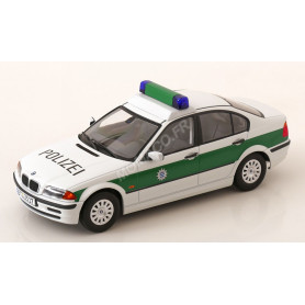 BMW 3ER E46 LIMOUSINE POLICE ALLEMANDE 1999 BLANC/VERT