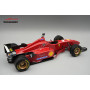 FERRARI F310 AVEC PNEUS PLUIE 1 MICHAEL SCHUMACHER GRAND PRIX D'ESPAGNE 1996