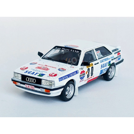 AUDI QUATTRO COUPE 30 PIERRE BOS/JEAN-CLAUDE LEUVREY RALLYE MONTE-CARLO 1987