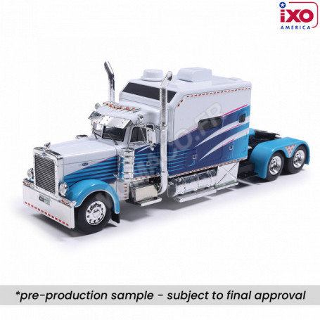 PETERBILT 379 BLEU / BLANC