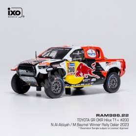 TOYOTA GR DKR HILUX EVO T1+ 200 AL-ATTIYAH/BAUMEL RALLYE PARIS-DAKAR 2023 1ER
