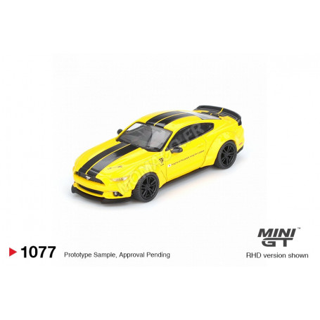 FORD MUSTANG LB-WORKS TRIPLE 2015 JAUNE (LHD) (EPUISE)
