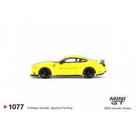 FORD MUSTANG LB-WORKS TRIPLE 2015 JAUNE (BLISTER EDITION) (LHD)