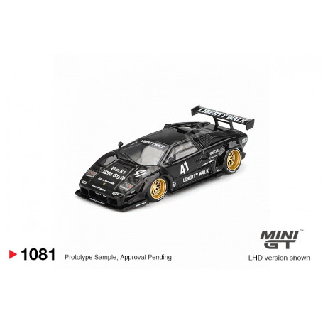 LAMBORGHINI COUNTACH 41 LB-WORKS 2024 NOIR (LHD)