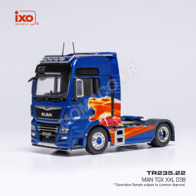 MAN TGX XXL 2020 BLEU DECORE