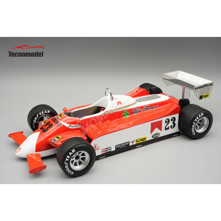 ALFA ROMEO 179 23 BRUNO GIACOMELLI GRAND PRIX DE L'EST AMERICAIN 1980