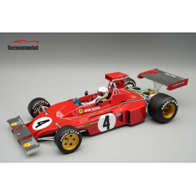 FERRARI 312B3-73 4 ARTURO MERZARIO GRAND PRIX D'AUTRICHE 1973 AVEC FIGURINE