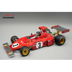 FERRARI 312B3-73 3 JACKY ICKX GRAND PRIX D'ITALIE 1973 AVEC FIGURINE