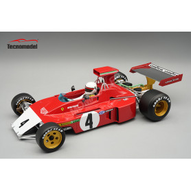 FERRARI 312B3-73 BROKE NOSE 4 ARTURO MERZARIO GRAND PRIX DU CANADA 1973 AVEC FIGURINE