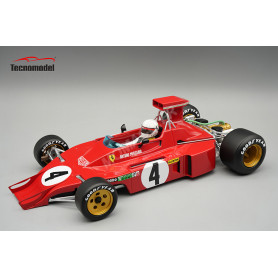 FERRARI 312B3-73 4 ARTURO MERZARIO GRAND PRIX WATKINS GLEN 1973 AVEC FIGURINE