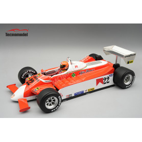 ALFA ROMEO 179 22 VITTORIO BRAMBILLA GRAND PRIX D'OLANDA 1980 AVEC FIGURINE