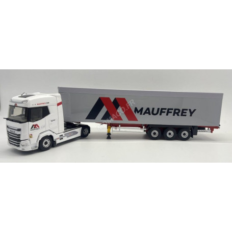 DAF XG REMORQUE FOND MOUVANT "MAUFFREY"