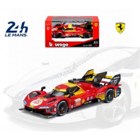 FERRARI 499P 3.0L TURBO V6 "TEAM FERRARI - AF CORSE" 50 A.FUOCO / M.MOLINA / N.NIELSEN 24H DU MANS 2024 1ER (36322P2)