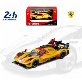FERRARI 499P 3.0L TURBO V6 "TEAM FERRARI - AF CORSE" 83 ROBERT KUBICA / ROBERT SHWARTZMAN / YIFEI YE 24H DU MANS 2024