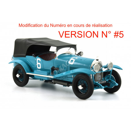 LORRAINE-DIETRICH B3-6 5 COURCELLES/MONGIN 24H DU MANS 1926 2EME AVEC CAPOT BACHE