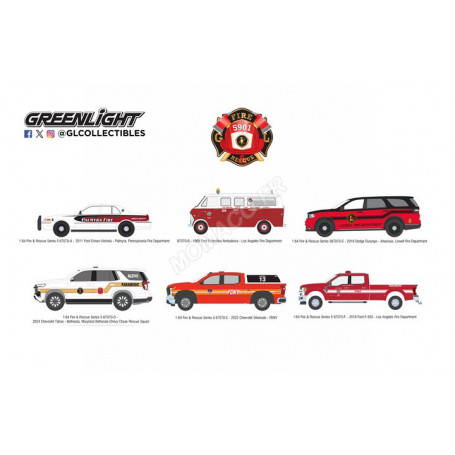 COFFRET DE 6 PIECES : FIRE & RESCUE - SERIES 5