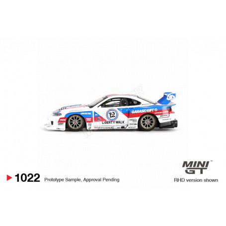 NISSAN SILVIA S15 LB-SUPER SILHOUETTE 12 GARASIDRIFT X LBWK 2025 (BLISTER EDITION) (RHD)