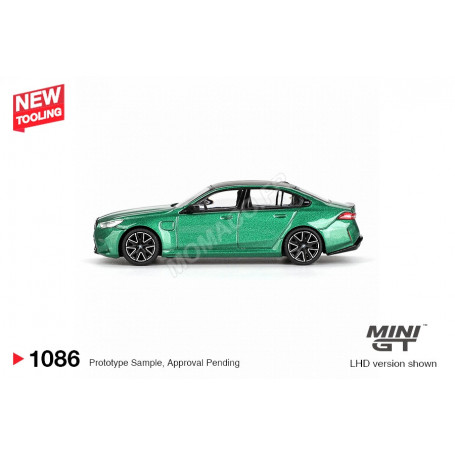 BMW M5 (G90) 2024 VERT "ISLE OF MAN - GREEN METALLIC" (BLISTER EDITION) (LHD) (EPUISE)