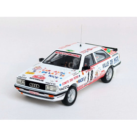 AUDI QUATTRO COUPE 18 "TCHINE"/GILLES THIMONIER RALLYE MONTE-CARLO 1987