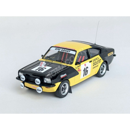 OPEL KADETT GTE 16 JEAN-LOUIS DUMONT/JOSY MATERNE BOUCLES DE SPA 1978