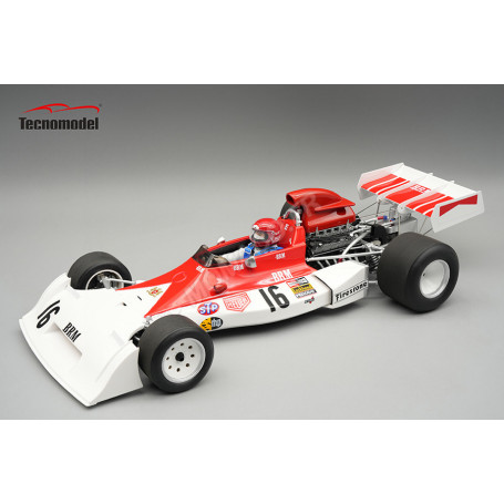 BRM P160E 16 NIKI LAUDA GRAND PRIX D'ESPAGNE 1973 AVEC FIGURINE