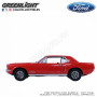FORD MUSTANG FASTBACK 1968 "FORD RAINBOW OF COLORS - WEST COAST USA SPECIAL EDITION MUSTANG" ROUGE "FLOWER POWER RED"