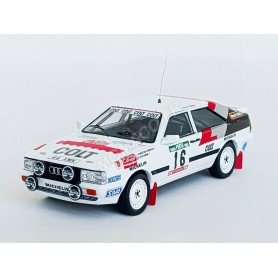 AUDI QUATTRO COUPE 16 SEBASTIAN LINDHOLM/STEVE BOND RALLYE DU PORTUGAL 1988