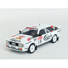 AUDI QUATTRO COUPE 15 BERNARD MUNSTER/ JEAN-MARIE DEMEULEMEESTER RALLYE CONDROZ 1987