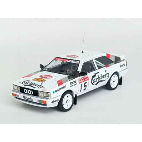 AUDI QUATTRO COUPE 15 BERNARD MUNSTER/ JEAN-MARIE DEMEULEMEESTER RALLYE CONDROZ 1987