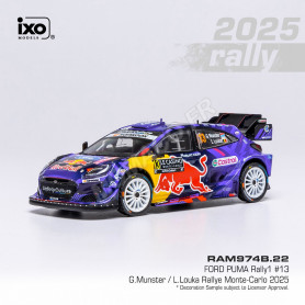 FORD PUMA RALLY 1 13 MUNSTER/LOUKA WRC RALLYE MONTE-CARLO 2025