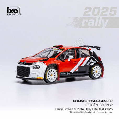 CITROËN C3 RALLY2 STROLL/PINTO WRC RALLYE FAFE TEST 2025