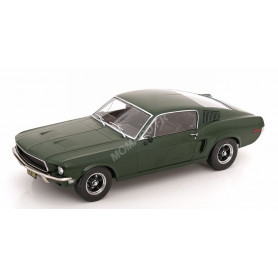 FORD MUSTANG GT FASTBACK 1968 VERT FONCE