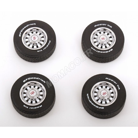 4 ROUES AVEC JANTES POUR FORD MUSTANG