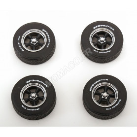 4 ROUES AVEC JANTES POUR FORD MUSTANG BULLITT
