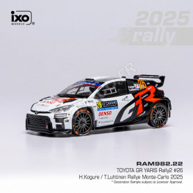 TOYOTA GR YARIS RALLY2 26 KOGURE/LUHTINEN WRC RALLYE MONTE-CARLO 2025