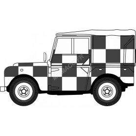 LAND ROVER SERIE I NOIR/BLANC