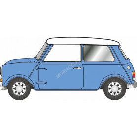 AUSTIN COOPER S BLEU/BLANC