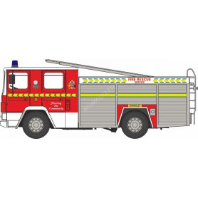 DENNIS RS POMPIER SOUTH YORKSHIRE "FIRE AND RESCUE SERVICE" ROUGE