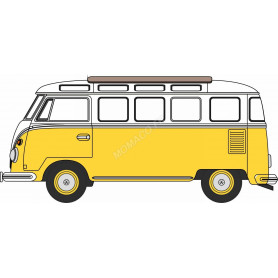 VOLKSWAGEN T1 SAMBA BUS JAUNE
