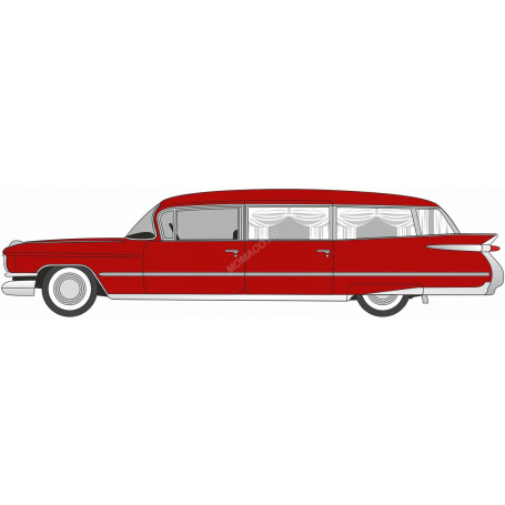 CADILLAC MILLER-METEOR FUTURA 1959 ROUGE